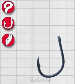 Крючок Gamakatsu G-Carp A1 Specialist X K/P №2 (10шт.)