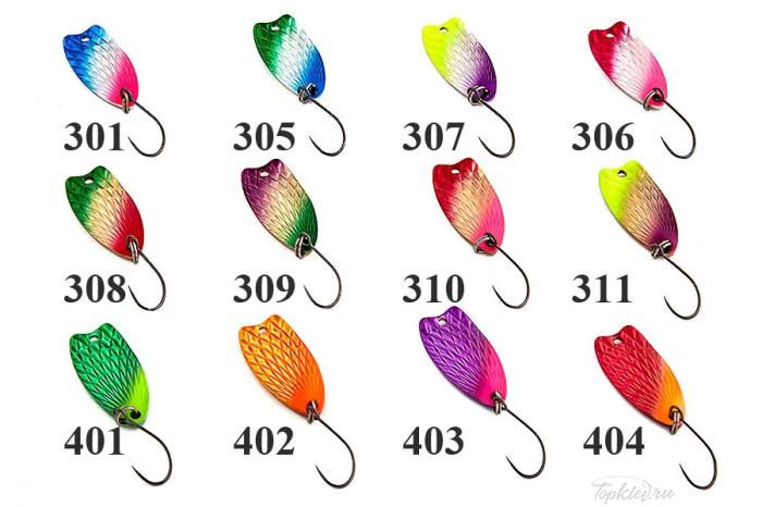 Блесна Waterland Cherry Bauer 2,5гр #403