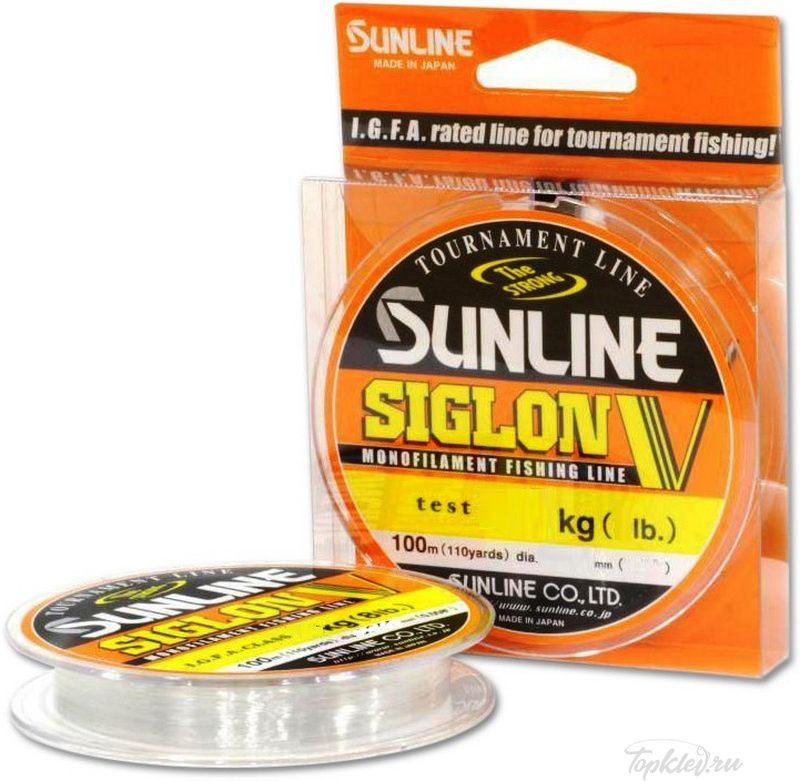 Монолеска Sunline Siglon V 100м #4.0/0.330mm