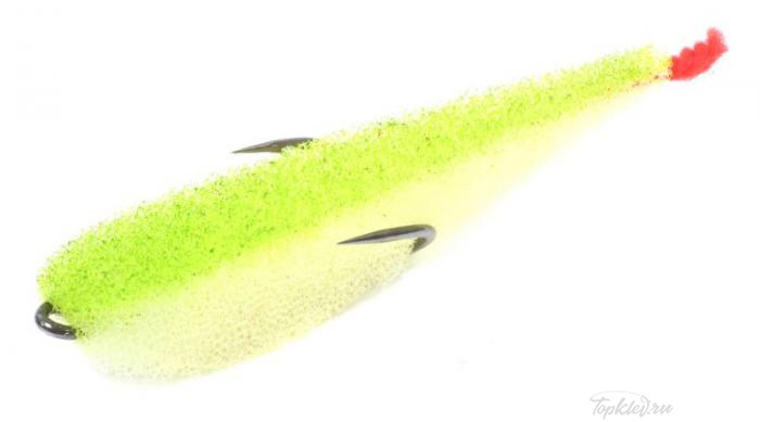 Рыбка поролоновая LeX Zander Fish открытый двойник 5,5 см цвет WLB