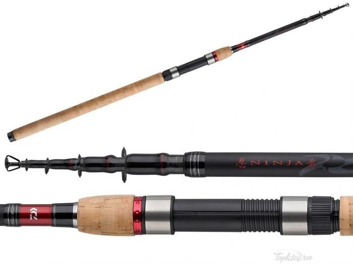 Спиннинг телескопический Daiwa "Ninja-X Tele Spin" 2.40m 10-30g