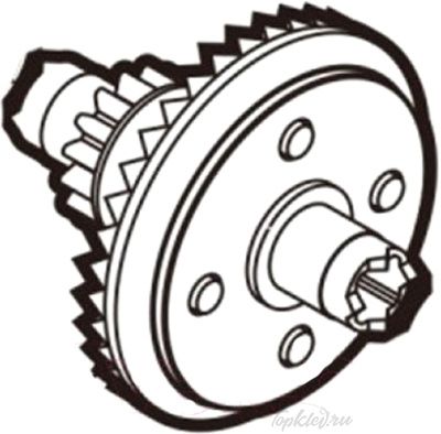 Запасная часть для катушки Shimano шестерня DRIVE GEAR (RD17977)
