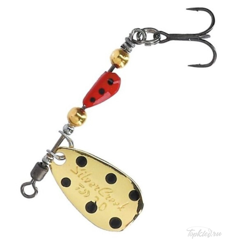 Блесна колеблющаяся Daiwa Silver Creek Spinner 6g #Ladybug