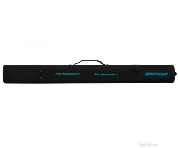 Тубус для удилищ Flagman овальный черный 90х50мм 145cм