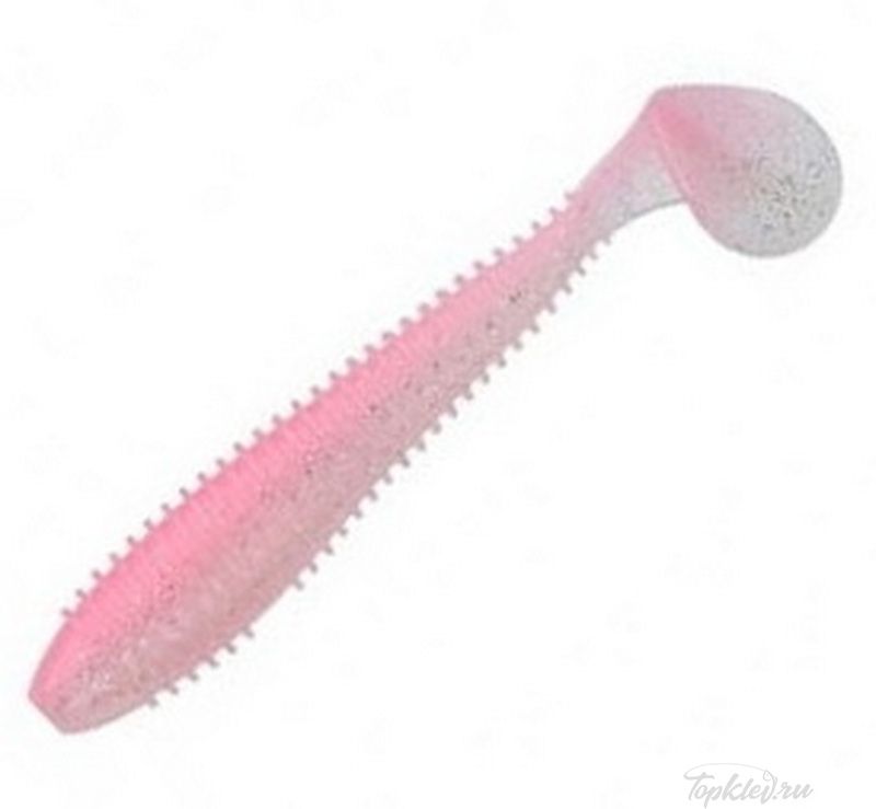 Приманка силиконовая Keitech Swing Impact Fat 2.8" EA#10 Pink Silver Glow