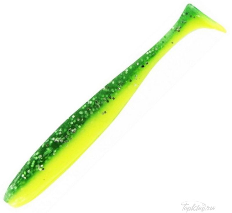 Приманка мягкая Allvega "Blade Shad" 7,5см 2,5г (7шт.) цвет salad green silver flake