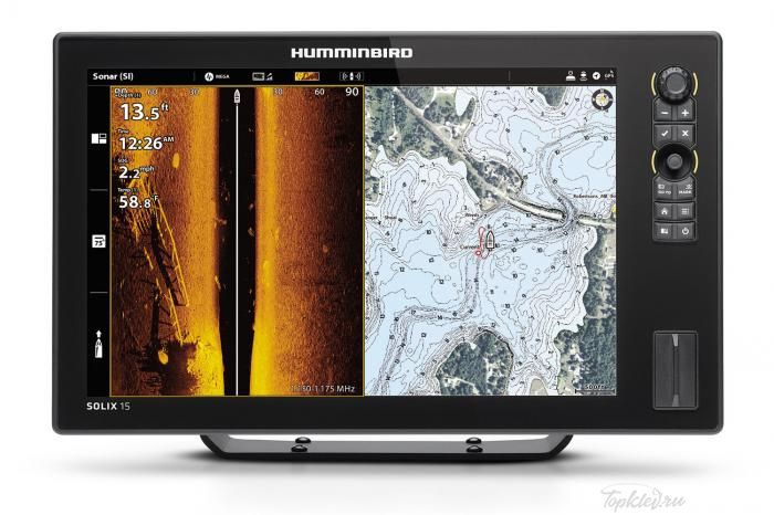 Эхолот Humminbird SOLIX 15 CHIRP MSI+ GPS G2