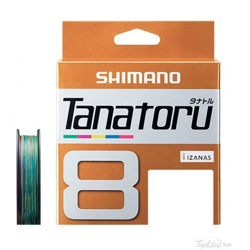 Шнур плетёный Shimano Tanatoru PL-F58R X8 #2 (150м, 19.4кг, 0.235мм) #5Color