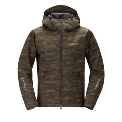 Куртка утеплённая Shimano RB-04JS Dryshield (р.р EU-M/ JP-L) цвет Коричневый камуфляж