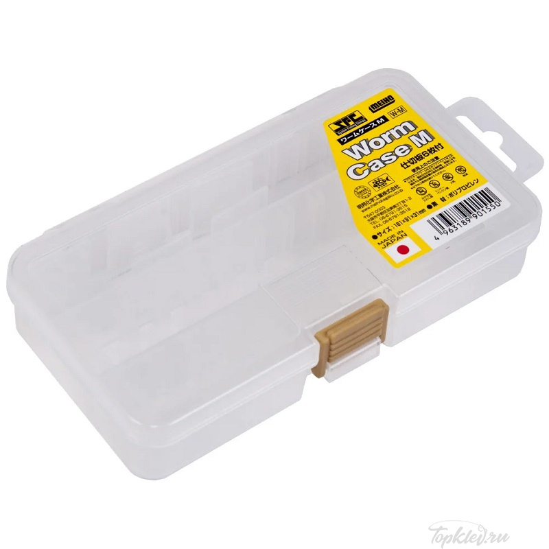 Коробка Meiho SFC Worm Case M (161x91x31мм) #Clear