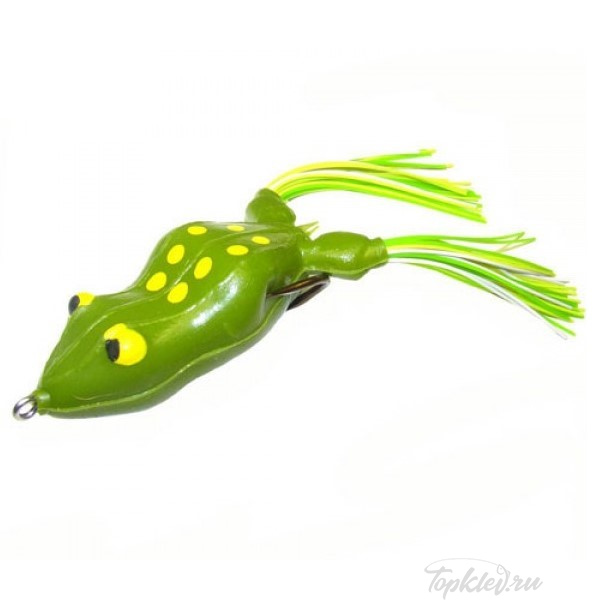Лягушка Snag Proof Tournament Frog 1/4 oz #6402 Green Лягушка Snag Proof Tournament Frog 1/4 oz #6402 Green