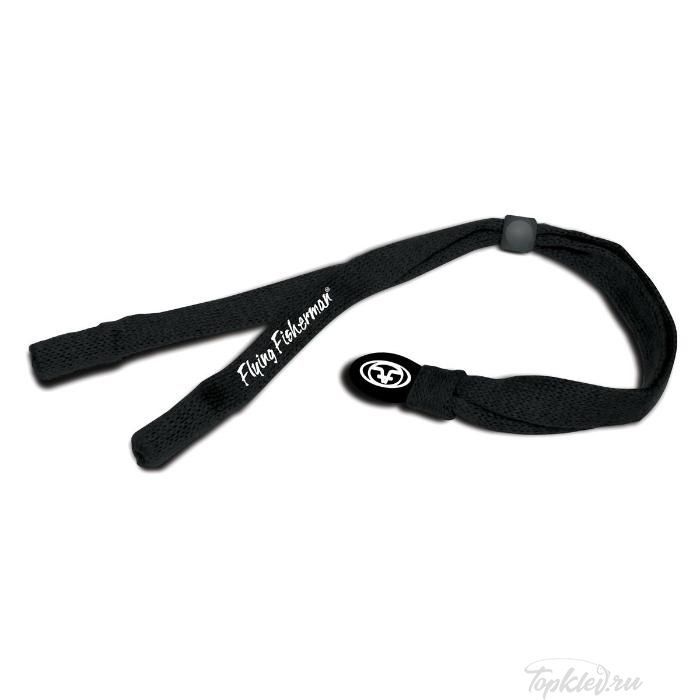 Страховочный шнурок Flying Fisherman 7655A Cloth Retainer Black