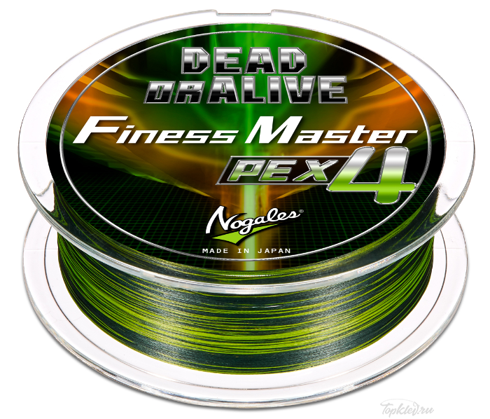 Шнур плетеный Varivas PE 4 NOGALES DEAD or Alive Ultra Power Finess PEX4 150m #0.6 4.5кг