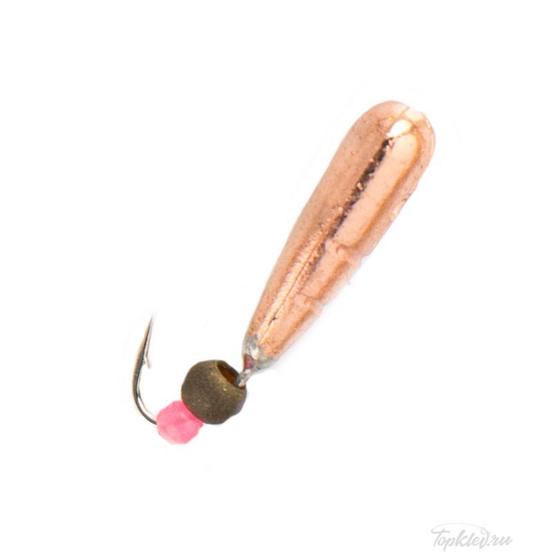 Мормышка вольфрамовая Dixxon DS Fishing Рисинка d5,0, медь (5 шт)