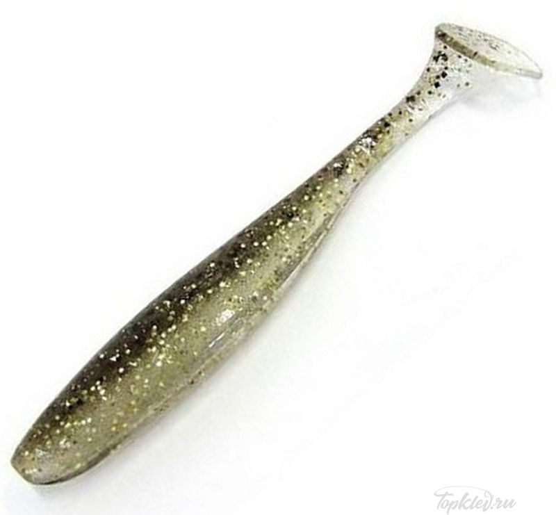 Приманка силиконовая Keitech Easy Shiner 4" #417 Gold Flash Minnow