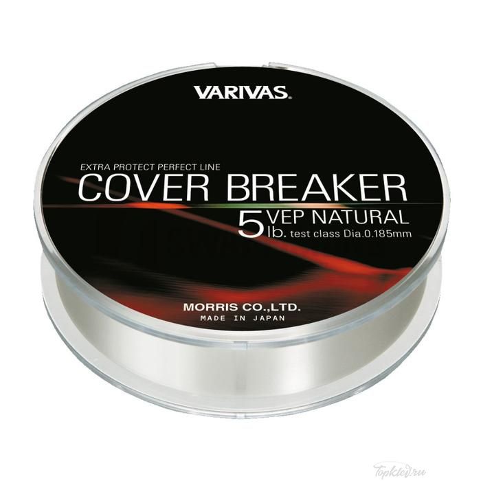 Леска нейлон Varivas Cover Breaker, Natural, 91м, 14lbs 0,31мм