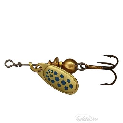 Блесна вращающаяся Mepps "Comet PTS Bleus OR" №0 24 шт.