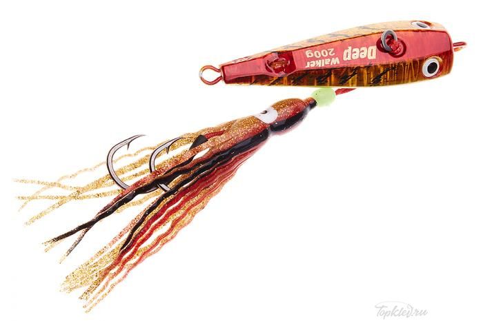 Инчику Asari Deep Walker 200гр #04 gold-red-lumo