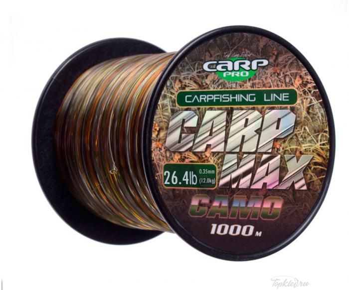 Леска Carp Pro Carp Max Camo 1000м 0.35мм