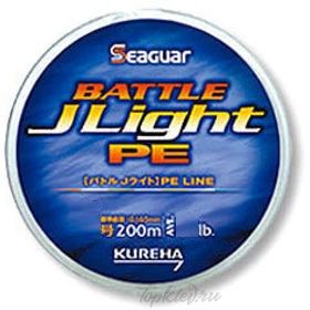 Шнур плетёный PE Kureha - BATTLE J LIGHT PE 200m #1.2 multicolor 0,185mm 7кг