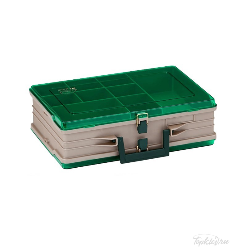 Ящик рыболовный Plano 111906 Magnum-Sndst.W/Green Lids (34.5cm x 29.7cm x 10.7cm) Ящик рыболовный Plano 111906 Magnum-Sndst.W/Green Lids (34.5cm x 29.7cm x 10.7cm)