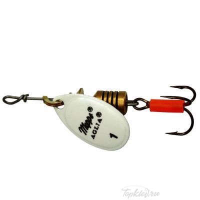 Блесна вращающаяся Mepps "Aglia PHOSPHO" №1 (3,5г) на подложке 1 шт.