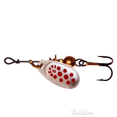 Блесна вращающаяся Mepps "Comet PTS Rouges AG" (2г) блистер №0