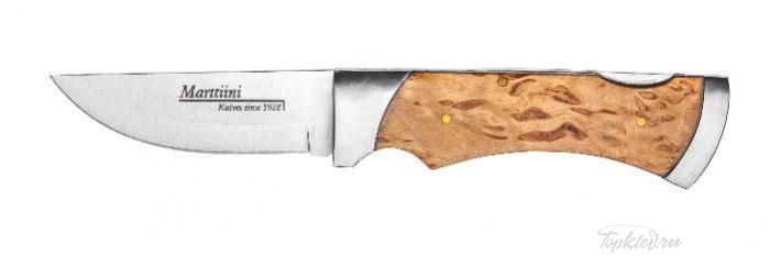 Нож Marttiini складной MBL CURLY BIRCH (90/215)