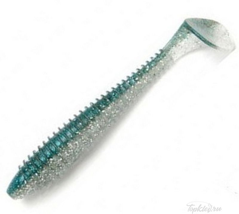 Приманка силиконовая Keitech Swing Impact Fat 2.8" #431 Silver Shiner