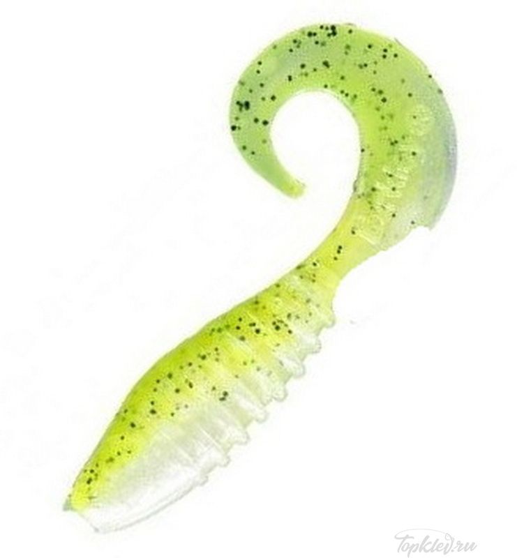Приманка Berkley FLEX GRUB 10CM (50шт) CHARTREUSE