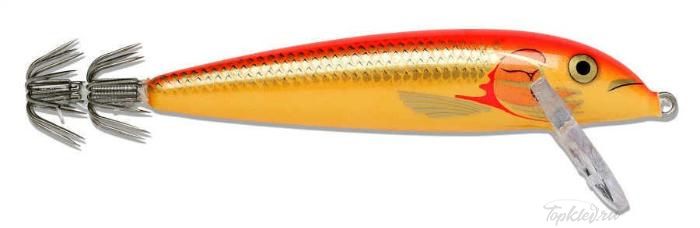 Воблер Rapala Squid-кальмар SQ11-GFR