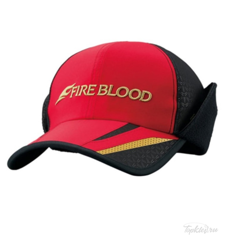 Кепка теплая Shimano Fire Blood CA-113V (Red, M)