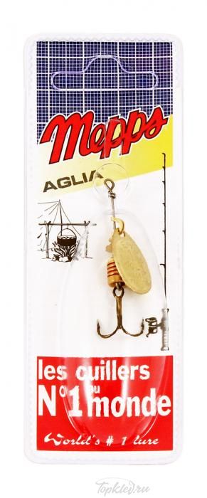 Блесна вращающаяся Mepps "Aglia OR" блистер №1 (3,5г)