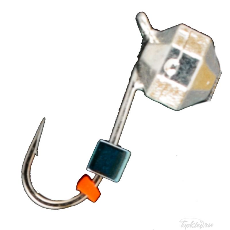 Мормышка вольфрамовая Dixxon DS Fishing Шар с большими гранями с ушком d6,5, серебро (5 шт)
