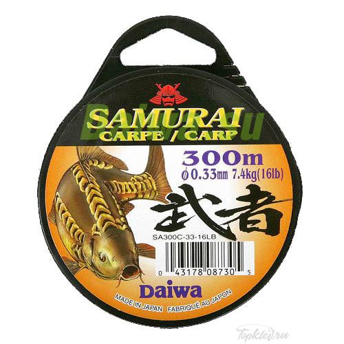 Леска Daiwa "Samurai Carp" 0,30мм 450м (камуфляж)