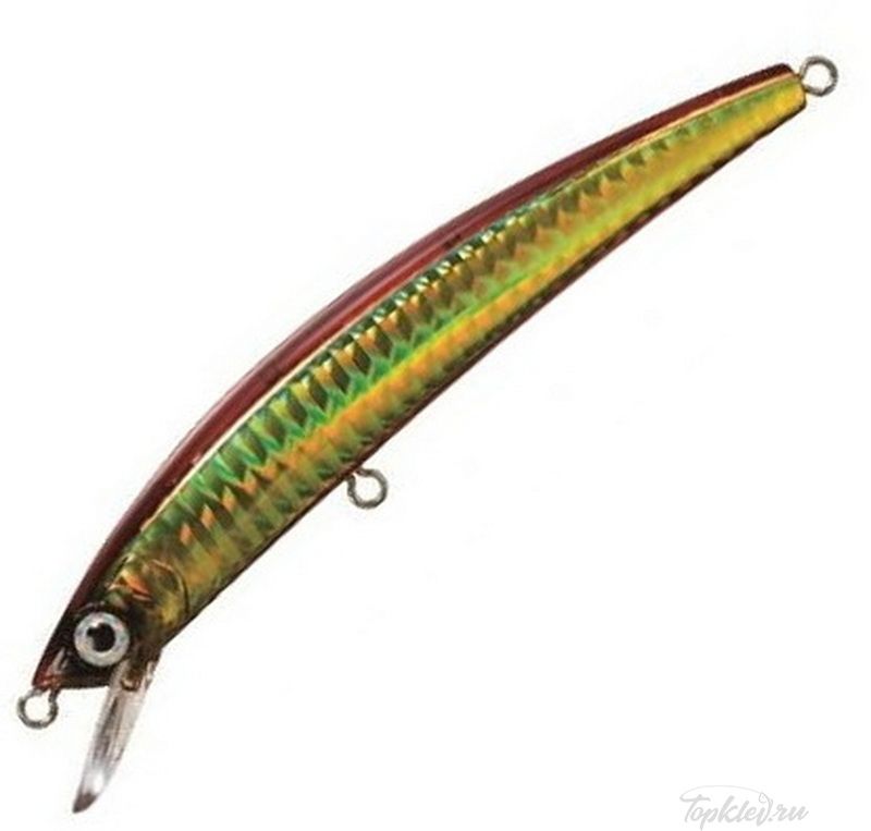 Воблер Yo-Zuri F6-GHBR Crystal Minnow 90F