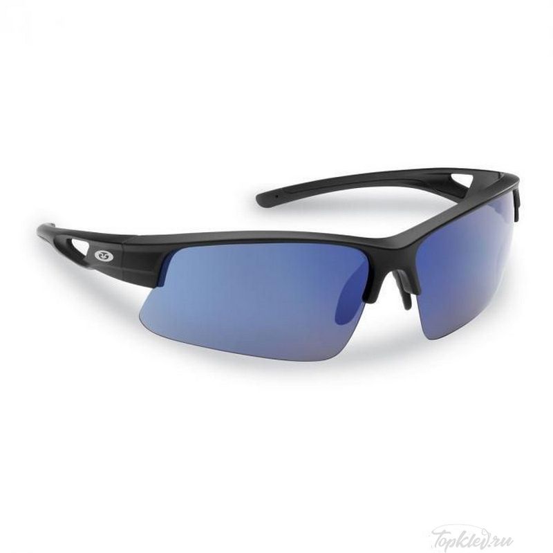 Очки Flying Fisherman 7871BSB Moray, Matte Black, Smoke/Blue Mirror