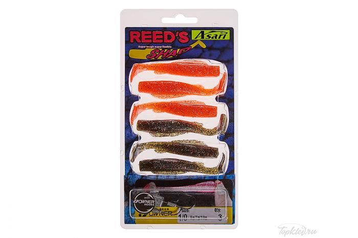Набор приманок Asari Reed's Shad 27502