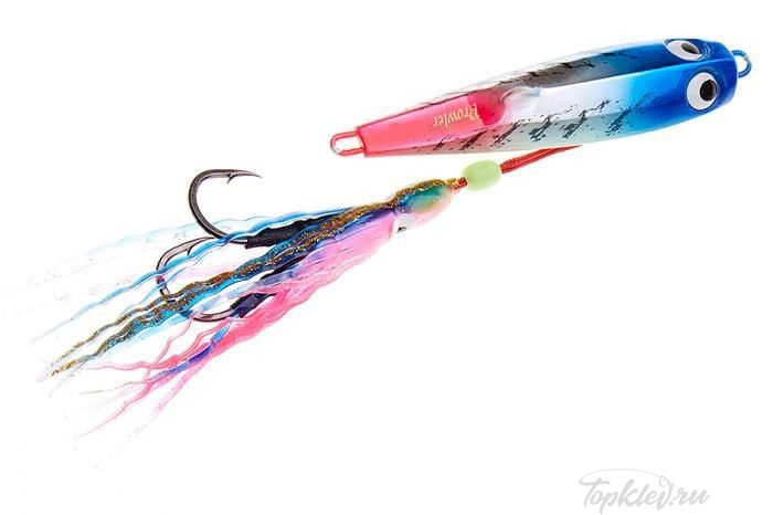 Инчику Asari Prowler 300гр #08 silver blue-lumo