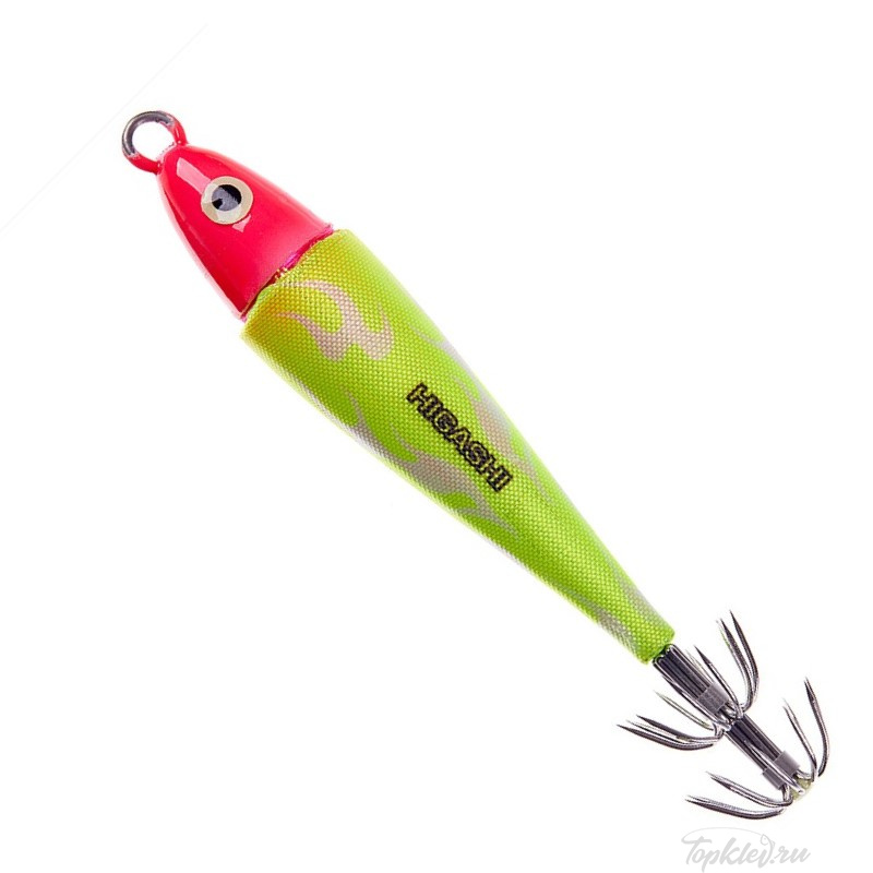 Кальмарница Higashi Squid Cloth Sinker 150гр #05 Neon Fireman