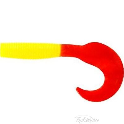 Приманка мягкая Allvega "Flutter Tail Grub" 2,5см 0,5г (20шт.) цвет solid yellow RT