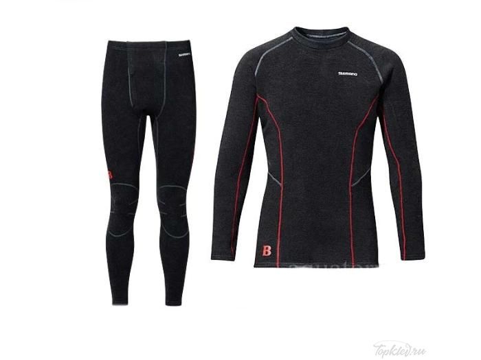 Термо-майка Shimano THICK BREATH HYPER IN-021N BK WM (STRV +2,5)