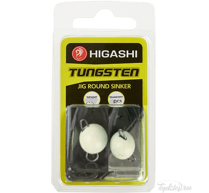 Грузила Higashi Jig Tungsten Sinker R Luminious 7гр (set-2pcs) Грузила Higashi Jig Tungsten Sinker R Luminious 7гр (set-2pcs)