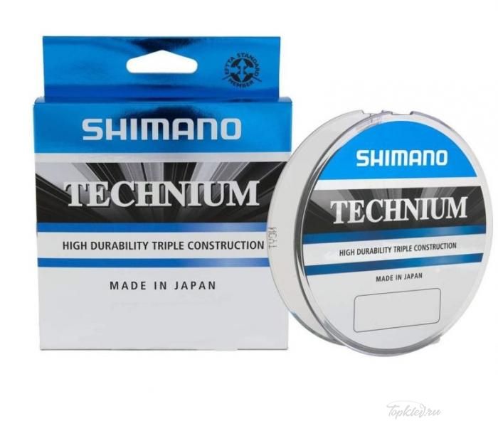 Леска Shimano Technium 200м 0,185мм 3,2кг