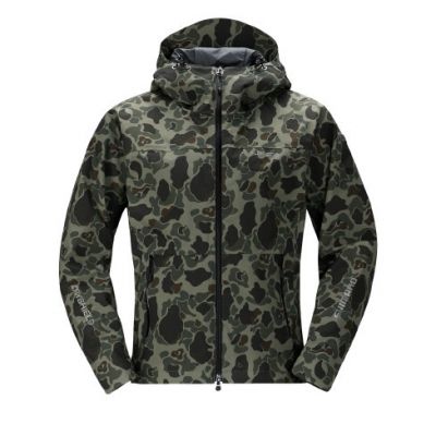 Куртка утеплённая Shimano RB-04JS Dryshield (р.р EU-XL/ JP-3L) цвет Зелёный камуфляж
