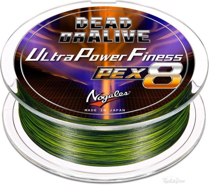 Шнур плетеный Varivas PE 8 NOGALES DEAD or Alive Ultra Power Finess PEX8 #1.2 150m 10.4кг