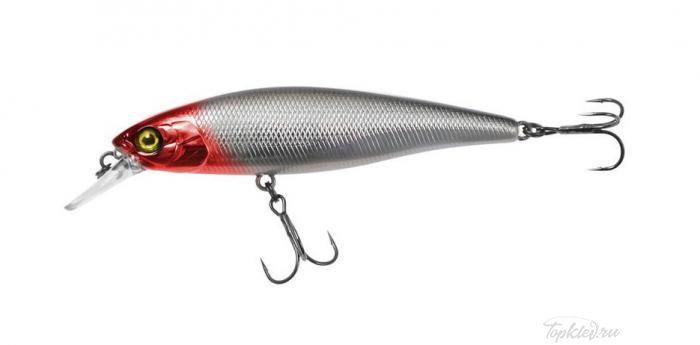 Воблер Jackall SQUAD MINNOW 95SP HL Silver Red Head