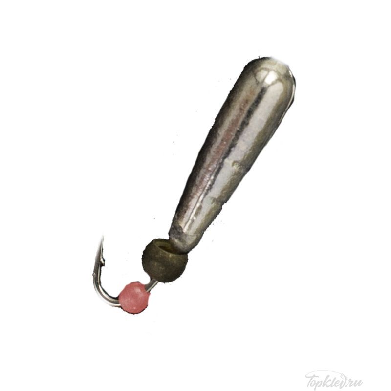 Мормышка вольфрамовая Dixxon DS Fishing Рисинка d5,0, серебро (5 шт)