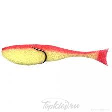 Поролоновая рыбка Контакт (двойник),10 см желто-красн (1упак*5шт)
