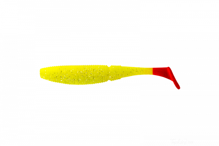 Приманка мягкая Allvega "Power Swim" 13см 20г (3шт.) цвет lemon back silver flake RT